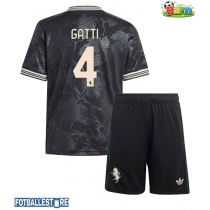 Juventus Federico Gatti #4 Tredjedraktsett Barn 2025-26 Kortermet (+ Korte bukser)